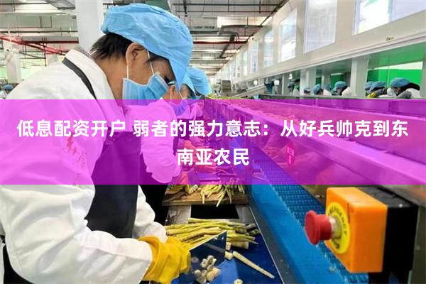 低息配资开户 弱者的强力意志：从好兵帅克到东南亚农民