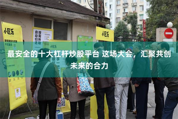最安全的十大杠杆炒股平台 这场大会，汇聚共创未来的合力