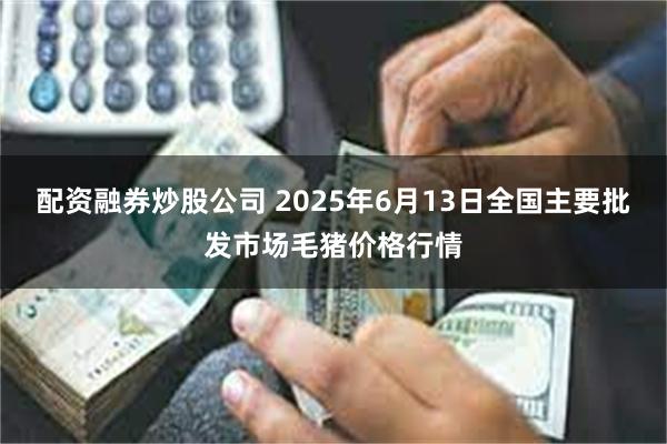 配资融券炒股公司 2025年6月13日全国主要批发市场毛猪价格行情